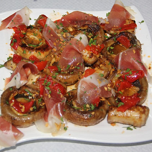 Cordero asado